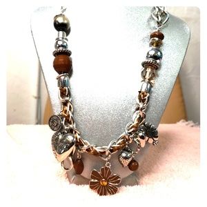 Custom Boutique Dazzled Charm Necklace